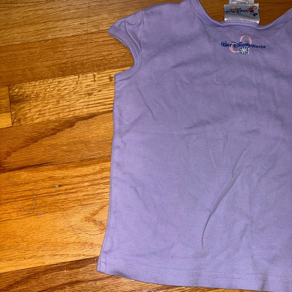 Disney Lavender Tinkerbell top - Picture 5 of 5